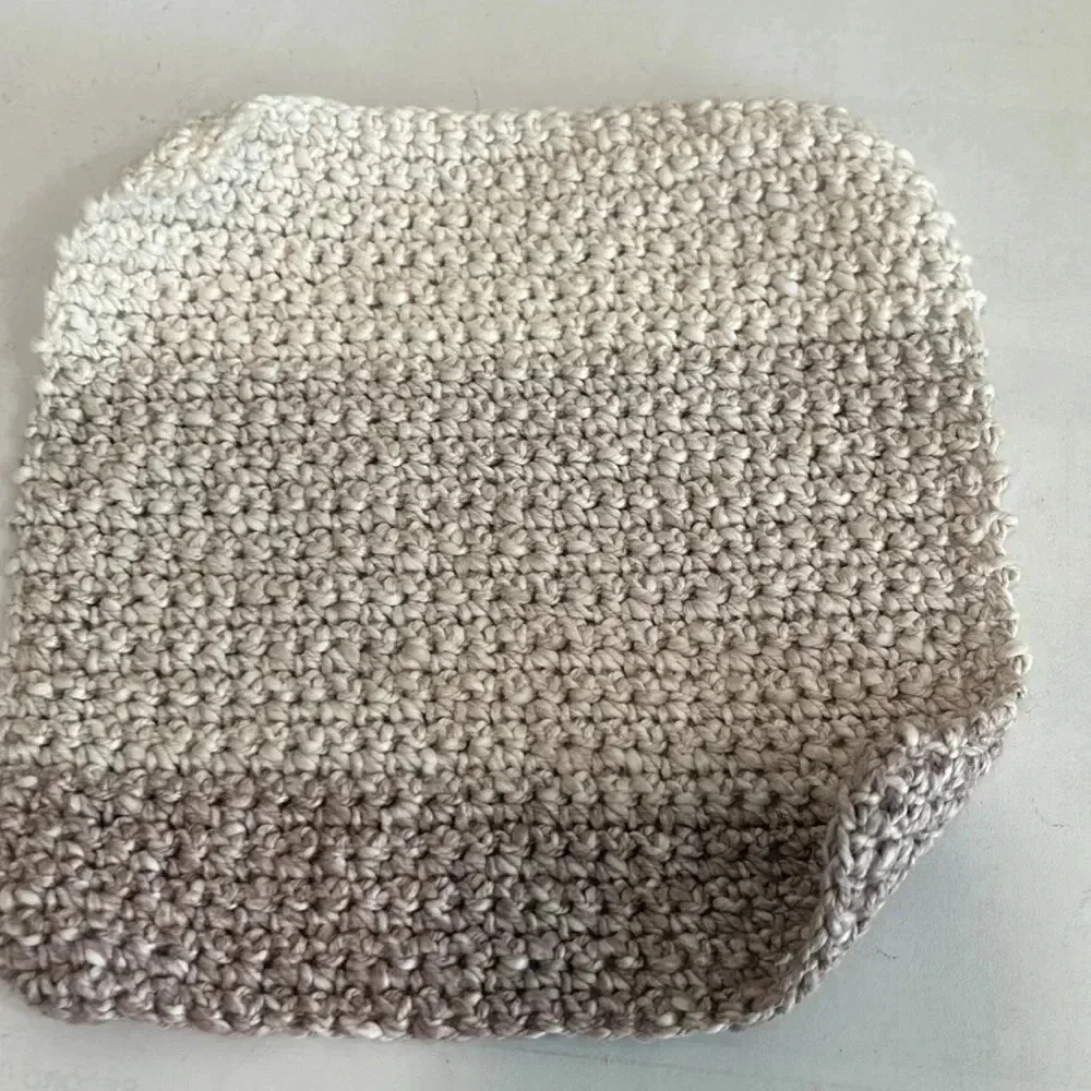 Hand Crocheted Washcloth/Dishcloth - Set of 3
